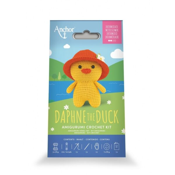 Kit Crochet Amigurumi - Daphne le Canard